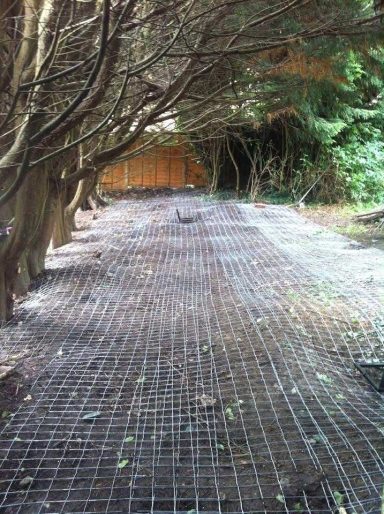 ground mesh exclusion ground mesh