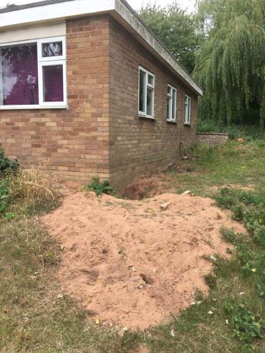 Building Protection from badgers Building Protection