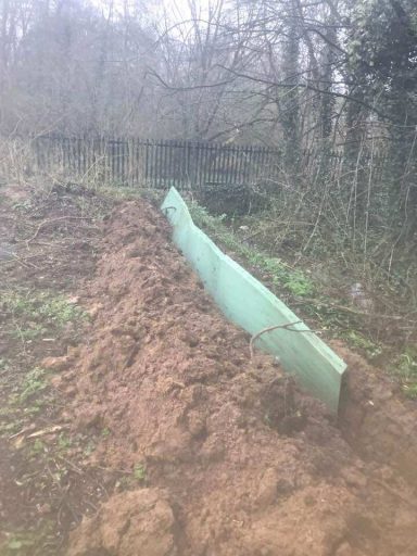 slow worm Barrier amphibian fencing